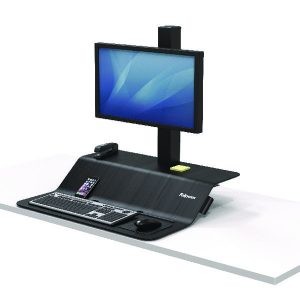 Fellowes Lotus Ve Sit-Stand Wkstn Single