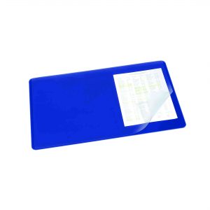 Durable Desk Mat Transparent Blue