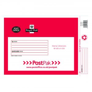 Postpak Poly Envelopes 335X430 Pk20